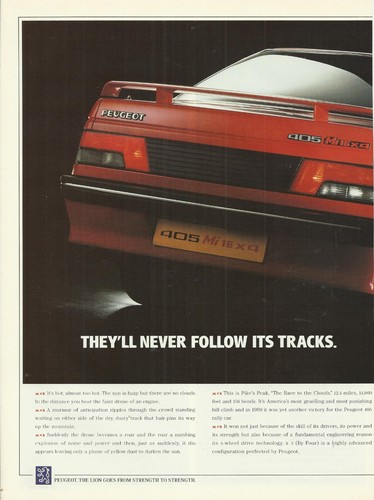 Peugeot 405 mi16 - peugeot,