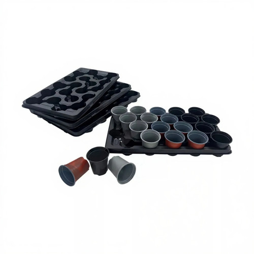 9cm plant pots with carry - plant,