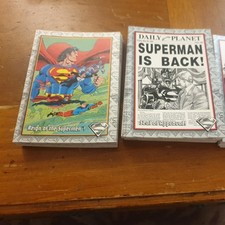 The Return Of Superman Full Set Of 100 Trading Cards - SkyBox 1993 nr MINT rare