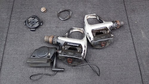 Garmin and shimano pedals - and,