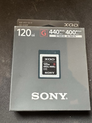 Sony series 120gb xqd memory - sony, g