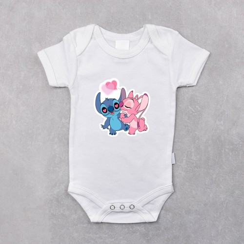 Cute stitch and angel baby - cute,