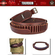 TOURBON Bandolier 410Bore/45Colt Revolver Ammo Belt 308 45-70 Rifle Shells Carry
