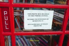 Photo 6x4 Notice in former
