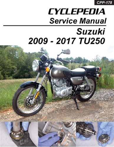 Suzuki tu250x service manual - suzuki,