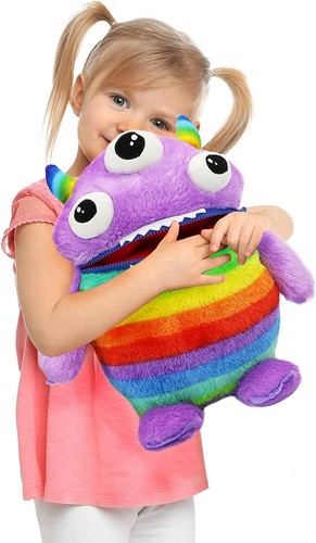 Purple worry yummy monster - purple,