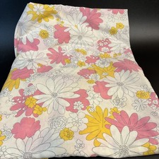 Vtg Twin Flat Sheet Cannon