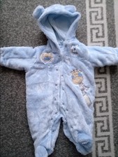 baby boys pram suit / snowsuit