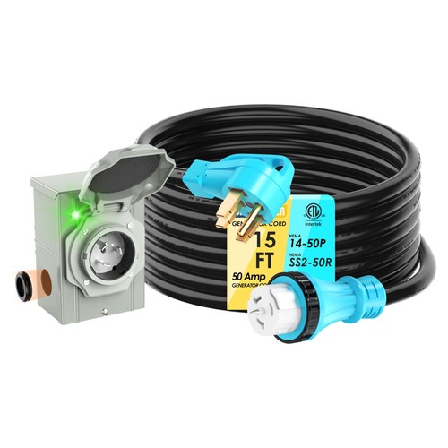 Generator cord 15feet - generator,