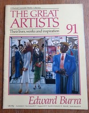 The Great Artists Edward Burra A Marshall Cavendish Weekly Collection magazine