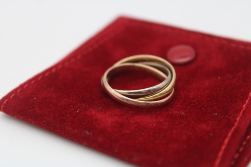 Cartier trinity ring 18k - cartier,