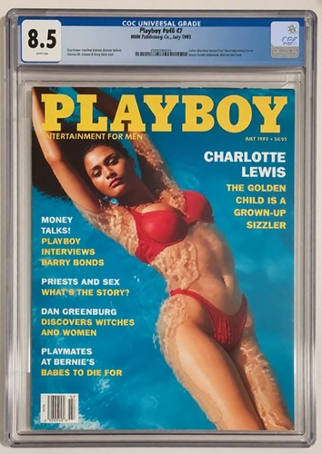 Playboy july 1993 cgc - july,