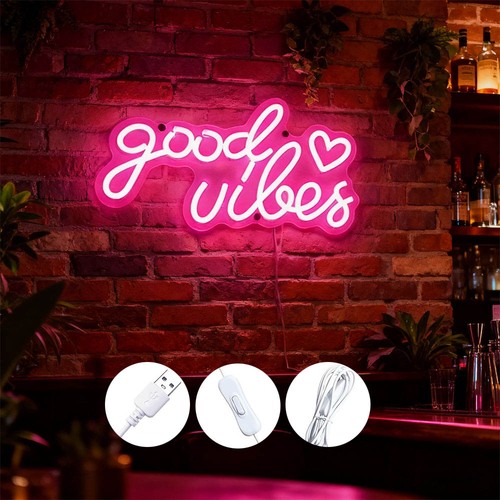 Good vibes led neon sign - neon,