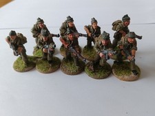28mm Foundry Commandos Painted And Based X9 Figure's WW2 CoC 0200hrs