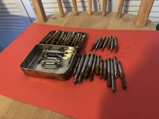 Vintage Imperial & Metric Engineering Drill Bits -  Job Lot of 43 - Brooke