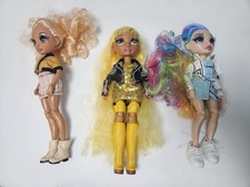 3x Rainbow High Dolls