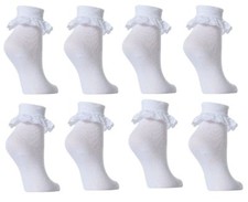 12 Pairs GIRLS SCHOOL COTTON