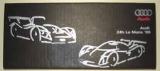 Le Mans 1999 - Audi R8R Spyder & R8C Coupe - Rare Dome Topped Type Sticker Set