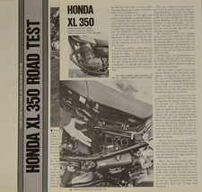 1974 Honda XL350 Original