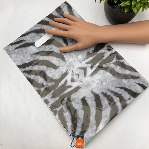 50x zebra patch handle - zebra, plastic