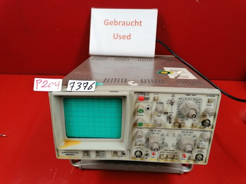 Hameg hm203 oscilloscope - hameg, hm203-7