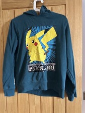 Pokemon Pikachu Hoodie Age 13