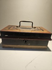 Large Vintage Cash Money Box -