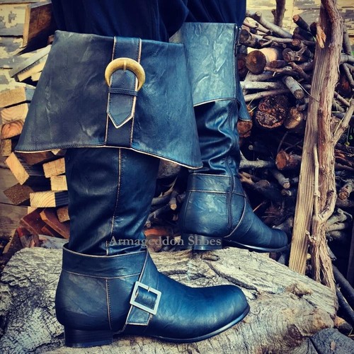 Black medieval knight pirate - black,