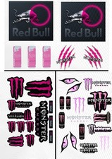 3x A4 Sticker Sheets, Monster