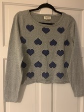 Next Cotton Grey Crop Jumper