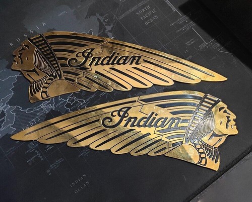 Big indian badge - 2x,