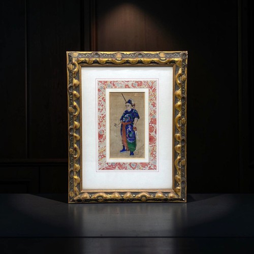 19th century framed chinese - 19th,