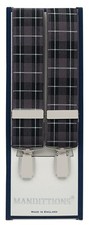Black and Grey Tartan Suit