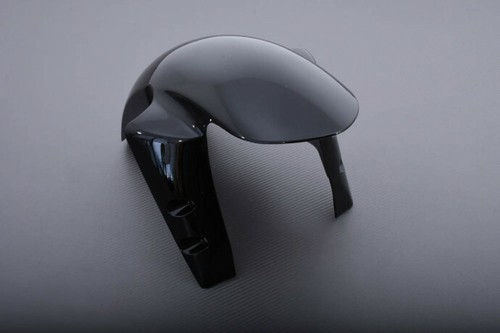 Black front fender mudguard - black,