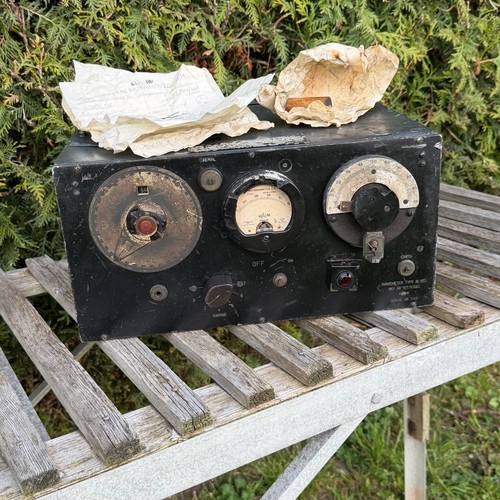 Ww2 wavemeter type - wavemeter, raf