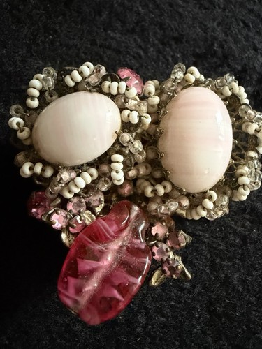 Vintage miriam haskell pink - vintage,