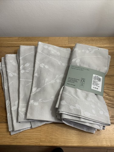 John lewis grey napkins - 7,