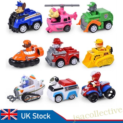 9pcs dog patrol pull back - patrol,