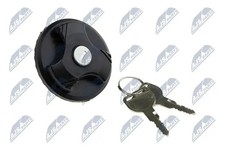 Fuel filler cap with key