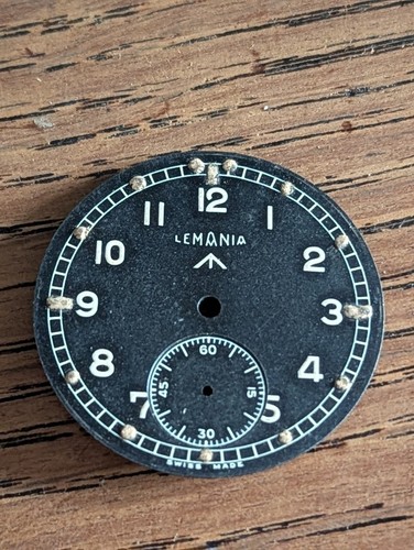 Wwii lemania dirty - lemania, dozen