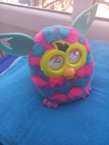 2012 hasbro furby blue - furby., pink