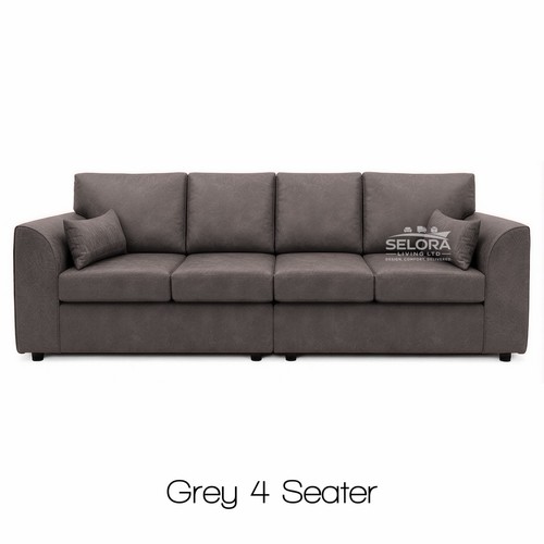 Oakley grey seater sofa - oakley,