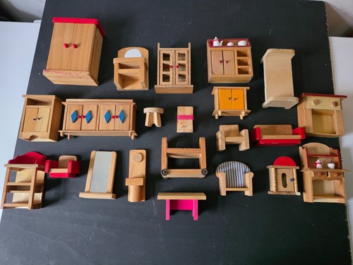 Doll house wooden - doll,