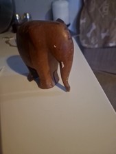 Solid Wood Elephant Head Shelf