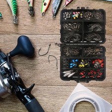 158Pcs Fishing Tackle Box