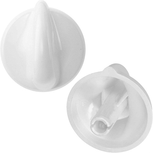 White cooker oven hob control - white,