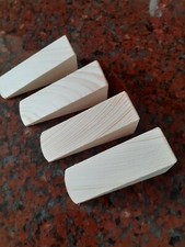 Set of 4 Wooden Door Stop