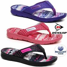 Ladies Memory Foam Walking Fit Flip Flops Fitness Toning Toe Post Sandals Shoes