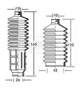 Borg beck front - borg, steering