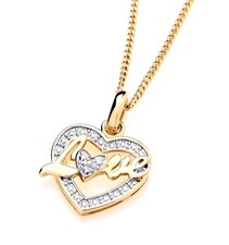 9ct Yellow Gold on Silver Real